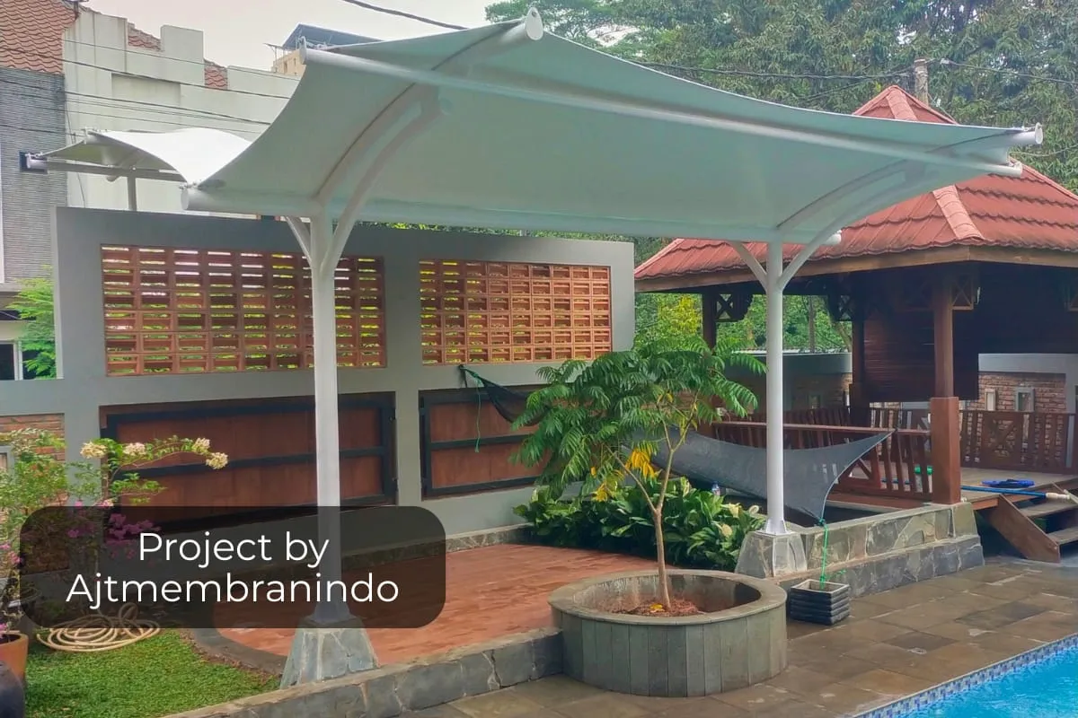 Proyek Kanopi Membran Industri